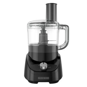 Easy Assembly, 8-Cup Food Processor, Black