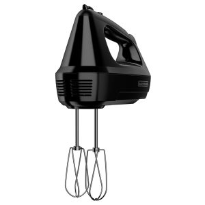 6-Speed Hand Mixer with Turbo Boost, Black